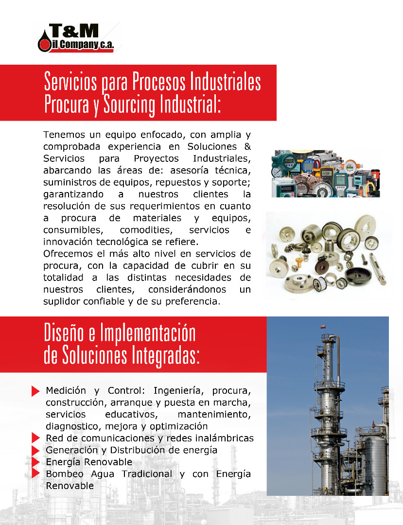 Planta industrial T&M Oil Company